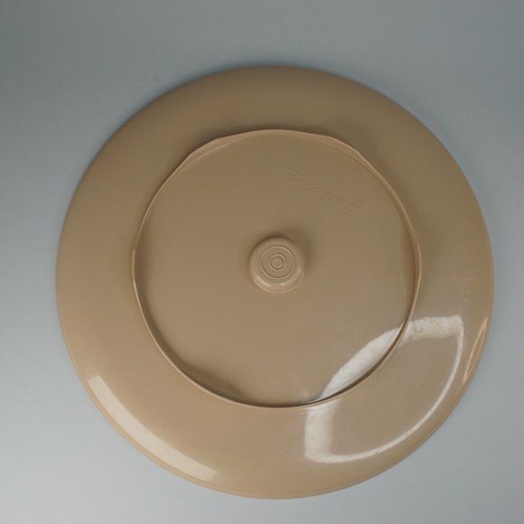 Vintage Tupperware Dip-n-Serve Almond Beige Serving Set - Picture 5 of 8